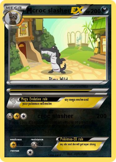 Pokemon croc slasher