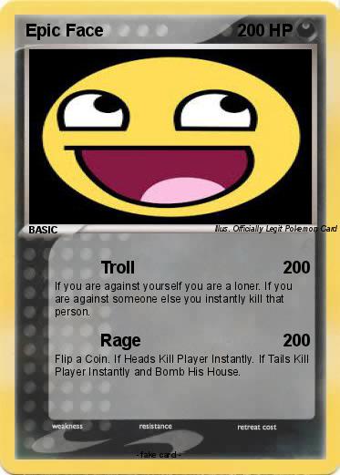 Pokemon Epic Face