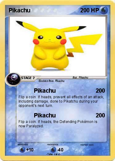 Pokemon Pikachu