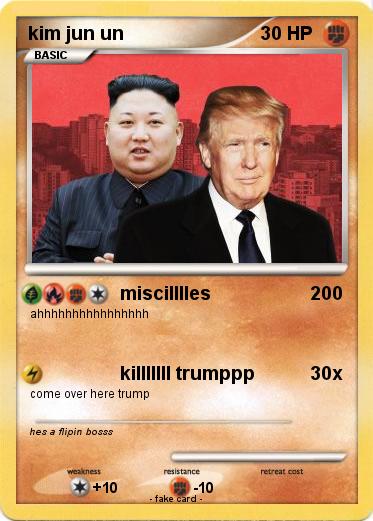 Pokemon kim jun un