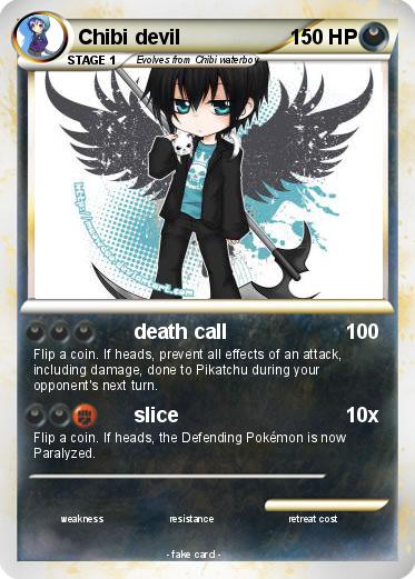 Pokemon Chibi devil