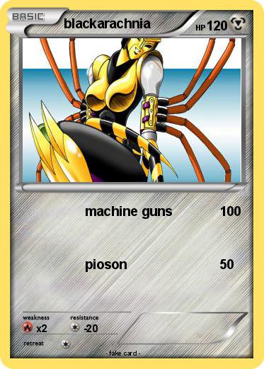 Pokemon blackarachnia