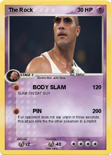 Pokemon The Rock