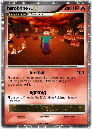 Pokemon herobrine