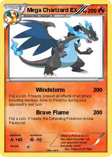 Pokemon Mega Charizard EX