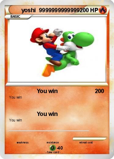 Pokemon yoshi  9999999999999