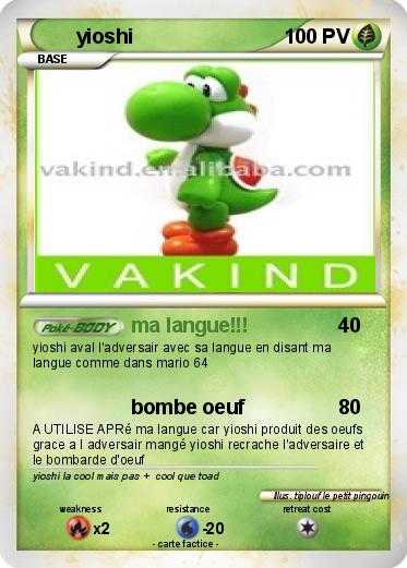 Pokemon yioshi