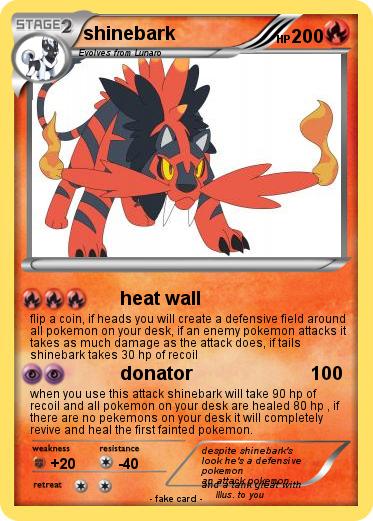 Pokemon shinebark