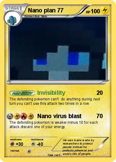Pokemon Nano plan 77
