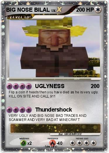 Pokemon BIG NOSE BILAL