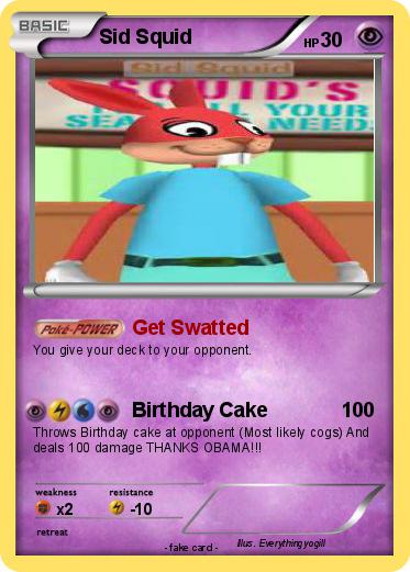 Pokemon Sid Squid