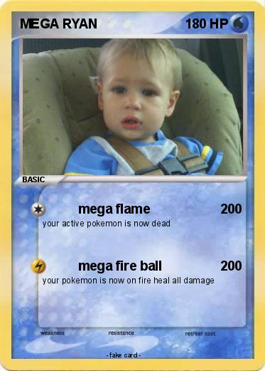 Pokemon MEGA RYAN
