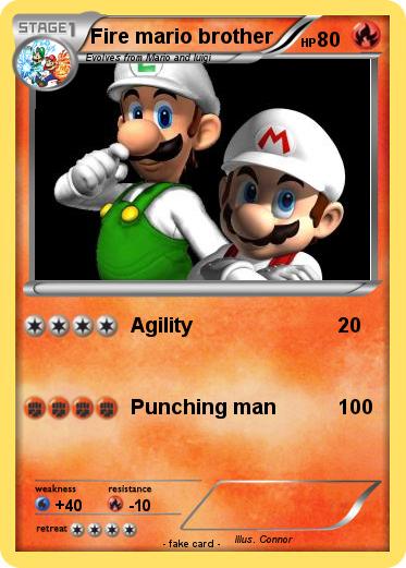 Pokemon Fire mario brother