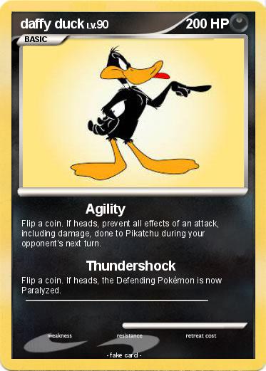 Pokemon daffy duck