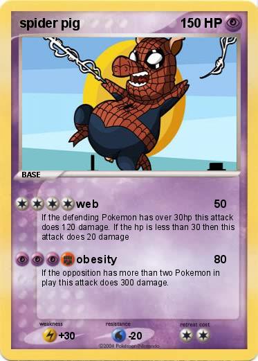 Pokemon spider pig