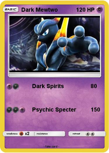 Pokemon Dark Mewtwo