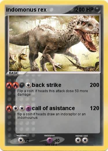 Pokemon indomonus rex