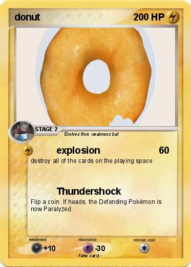 Pokemon donut