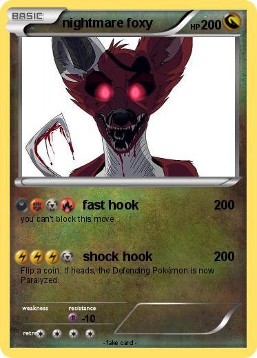 Pokemon nightmare foxy