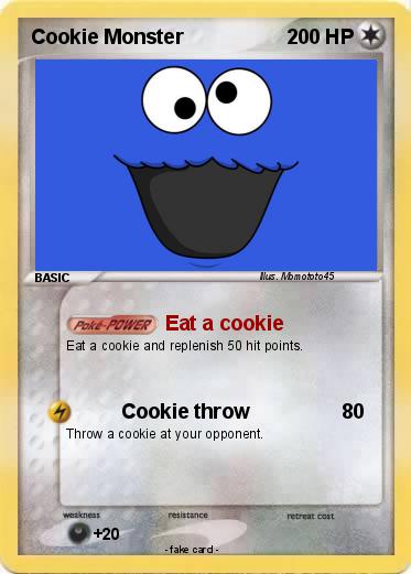 Pokemon Cookie Monster
