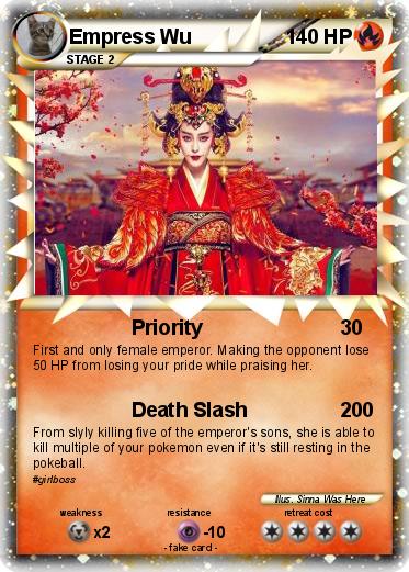 Pokemon Empress Wu