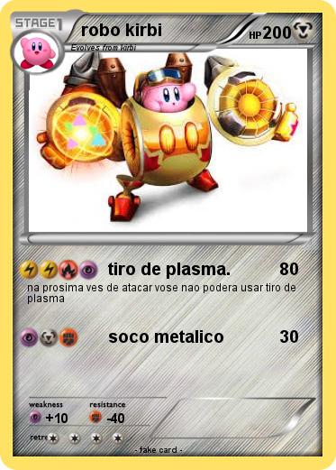 Pokemon robo kirbi