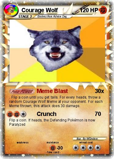 Pokemon Courage Wolf