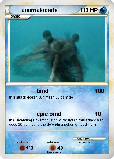 Pokemon anomalocaris