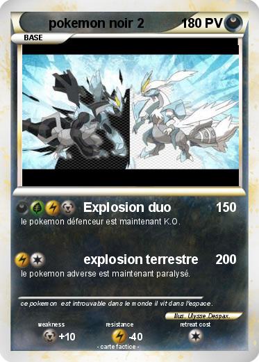 Pokemon pokemon noir 2