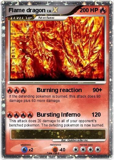 Pokemon Flame dragon