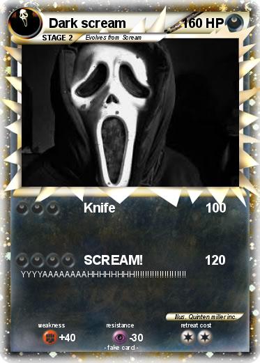 Pokemon Dark scream