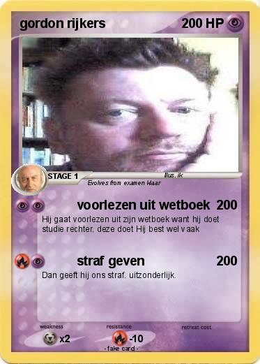 Pokemon gordon rijkers