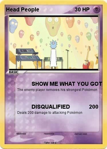 Pokemon Head People