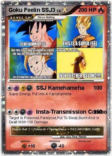 Pokemon Goku Feelin SSJ3