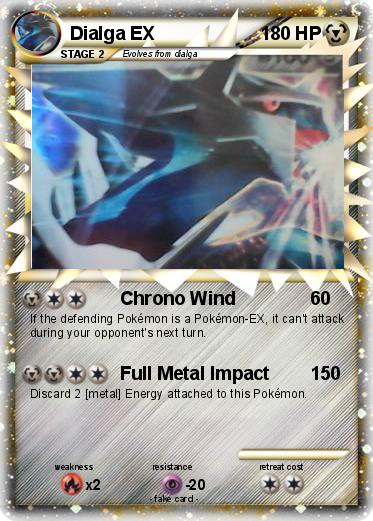 Pokemon Dialga EX