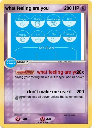 Pokemon what feeling are you