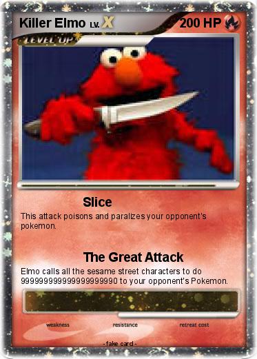 Pokemon Killer Elmo