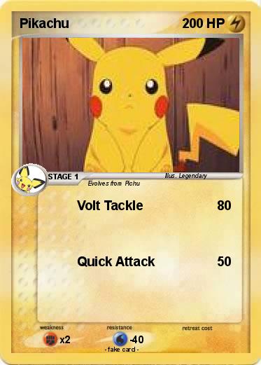 Pokemon Pikachu