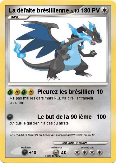 Pokemon La défaite brésillienne