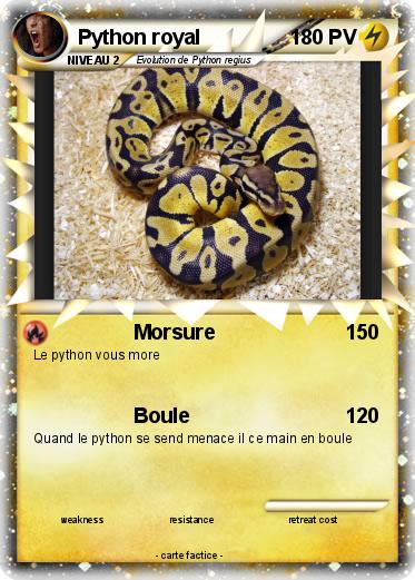 Pokemon Python royal