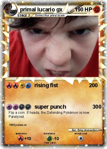 Pokemon primal lucario gx