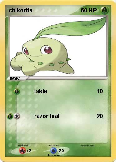 Pokemon chikorita