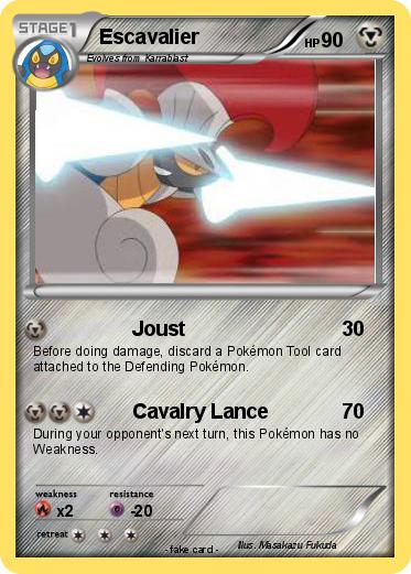 Pokemon Escavalier