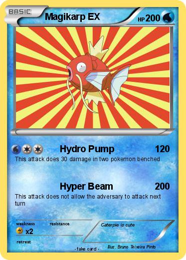 Pokemon Magikarp EX