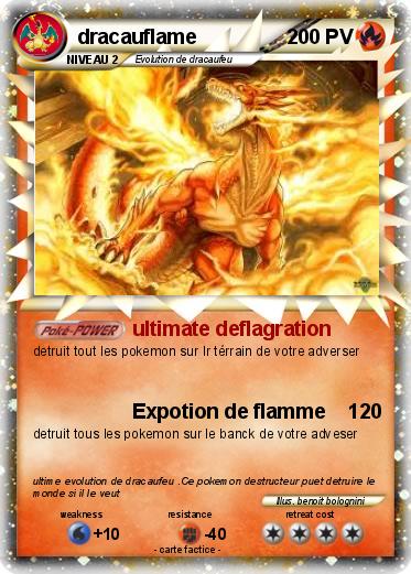 Pokemon dracauflame