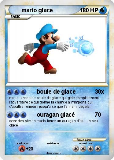 Pokemon mario glace