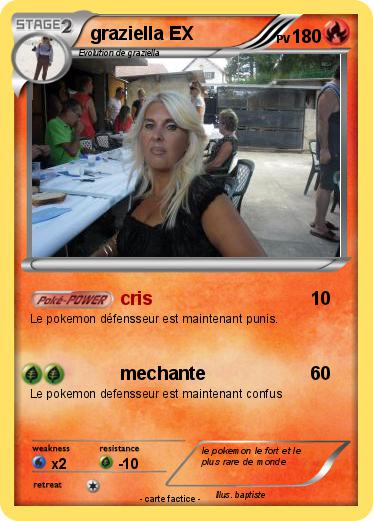 Pokemon graziella EX