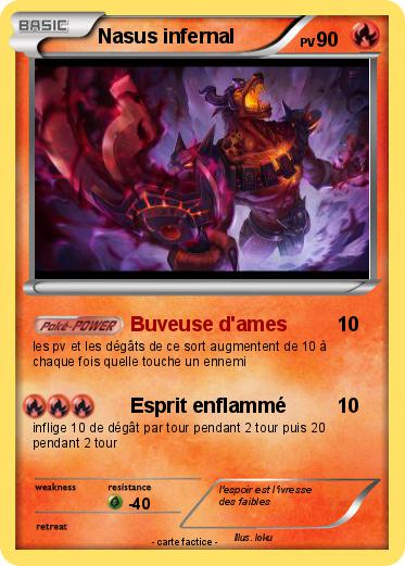 Pokemon Nasus infernal