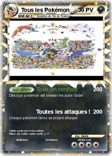 Pokemon Tous les Pokémon