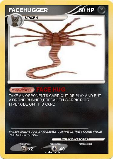 Pokemon FACEHUGGER